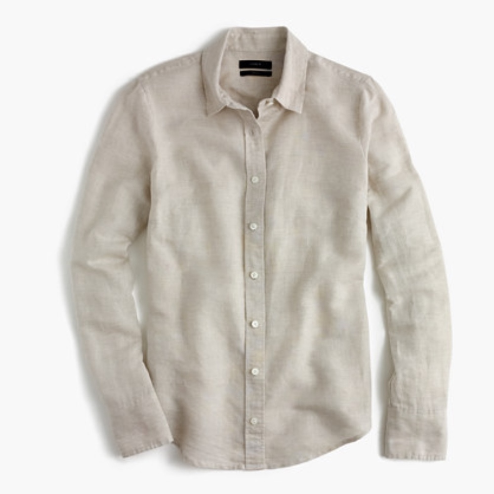 J Crew Linen Shirt